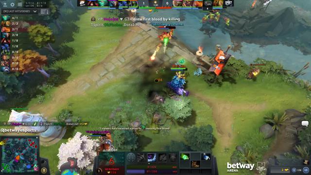 VP.No[o]ne-♥ takes First Blood on TSpirit.DkPhobos!