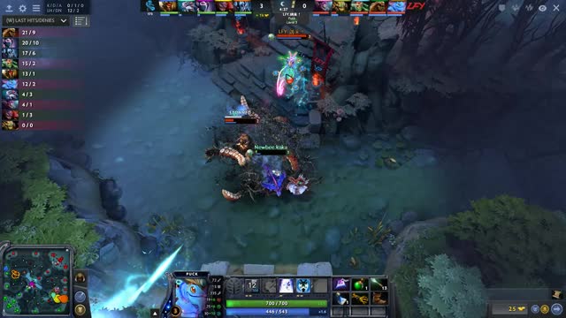 LFY.inflame kills Newbee.kaka!