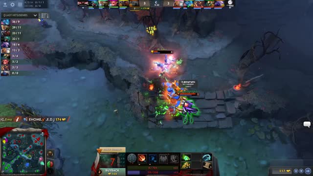 HAlf kills EHOME.Innocence!