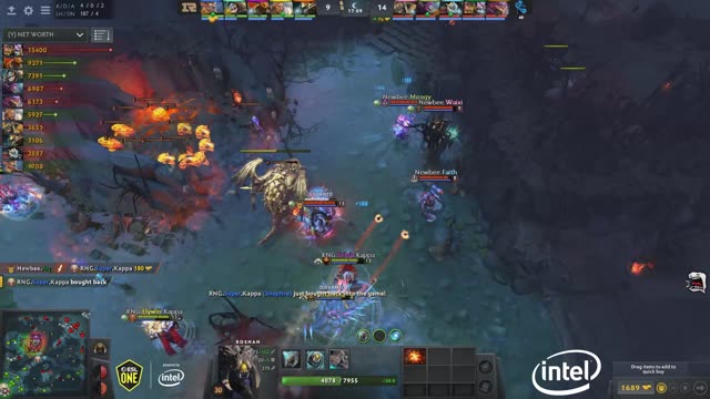 Newbee gets 2 kills!