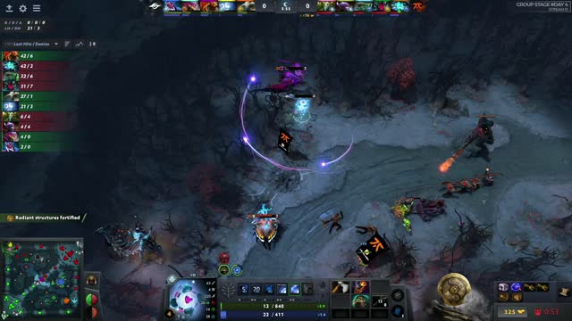 Fnatic.Dj takes First Blood on Secret.zai!