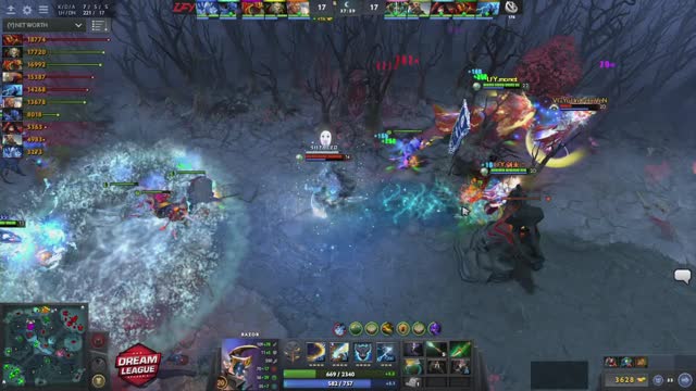 LFY.Monet gets a double kill!