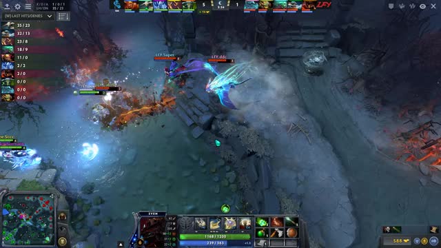 Newbee.Faith kills LFY.- ah fu -!