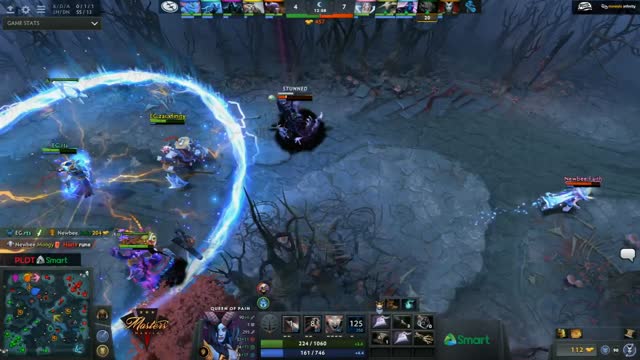 EG.Arteezy gets a double kill!