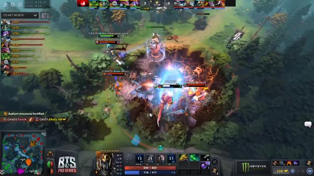 Newbee.Yawar kills Chaos.KheZu!