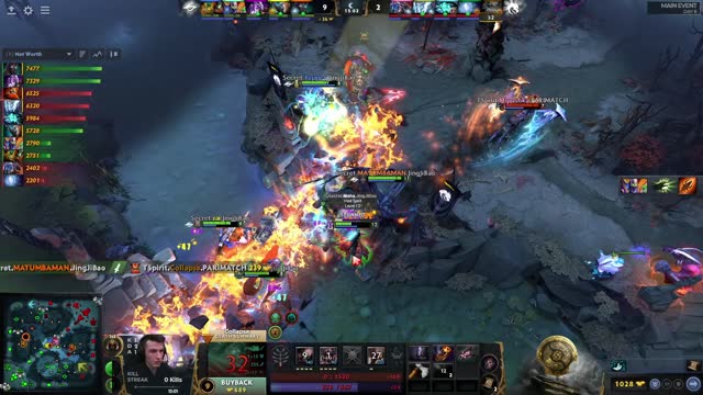 Secret.MATUMBAMAN kills TSpirit.Collapse!