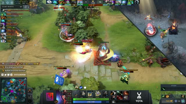 Miracle- gets a double kill!