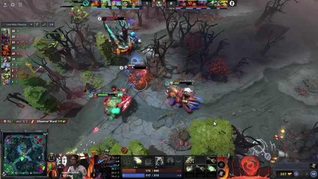 Beastcoast.Wisper kills EG.Fly!