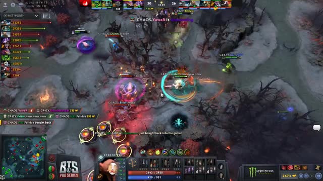 Newbee.Yawar gets a double kill!