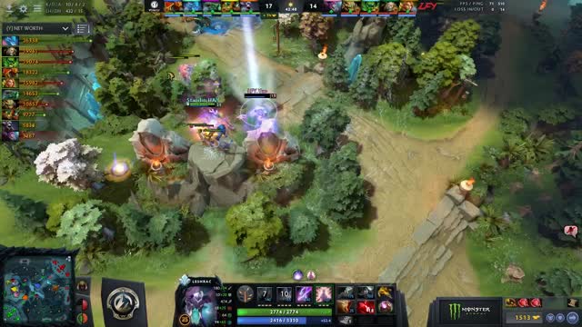 HAlf kills LFY.Yao!