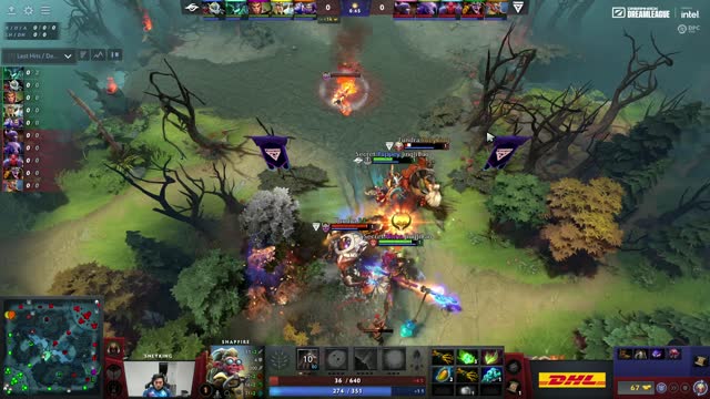 Puppey takes First Blood on Sneyking!