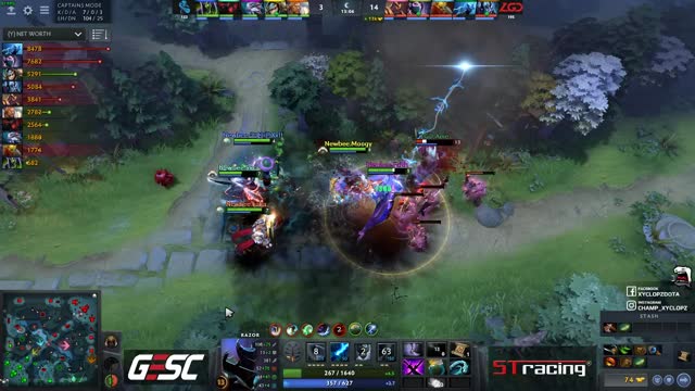 Newbee.Sccc kills Ame!