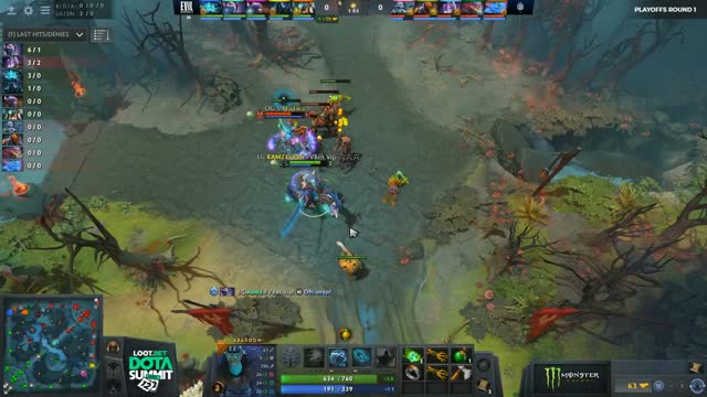 EG.Ramzes666 takes First Blood on Peksu!