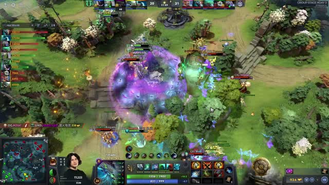 OG.Topson gets a double kill!