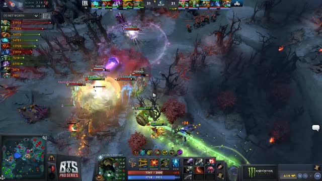 EG.Arteezy kills Newbee.PieLieDie!