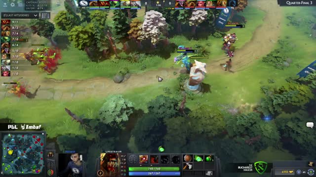 EG.Suma1L takes First Blood on Liquid.Miracle-!