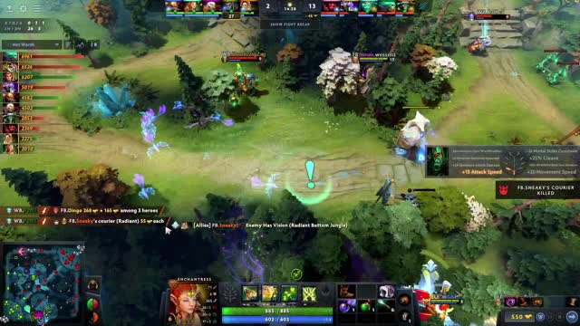 Pastil gets a double kill!