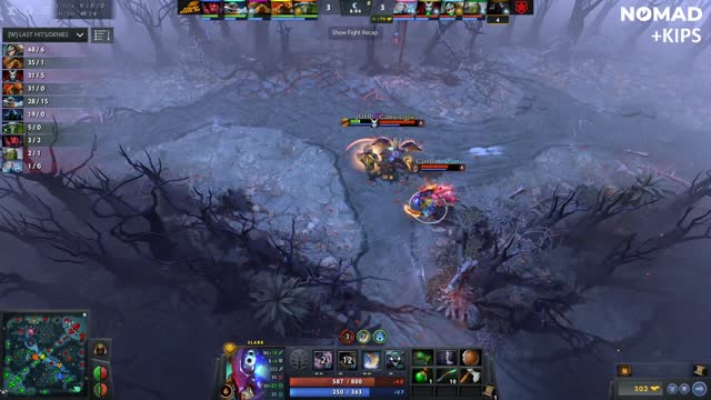 Gambit.dream` kills TSpirit.bzz!