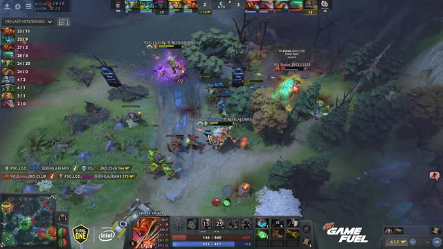 PSG.LGD.Chalice gets a double kill!