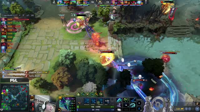 PSG.LGD gets 2 kills!