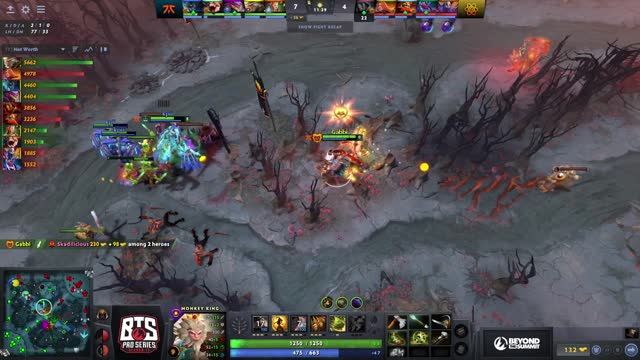 Fnatic gets 2 kills!