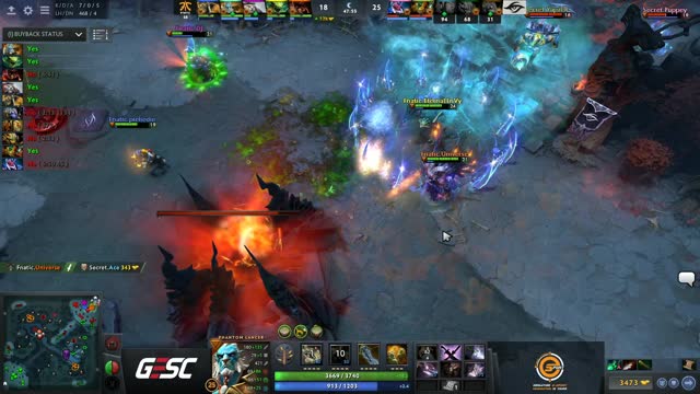 Fnatic gets 2 kills!