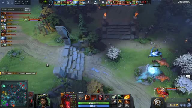 PSG.LGD gets 2 kills!