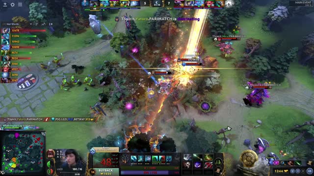 TSpirit.Yatoro kills PSG.LGD.Ame!