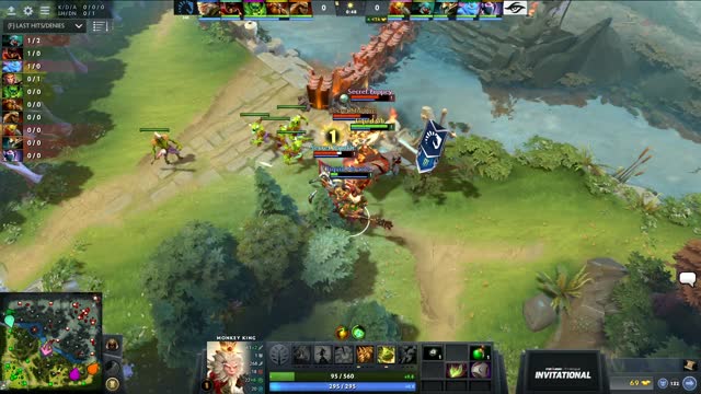 Secret.Puppey takes First Blood on Liquid.Miracle-!