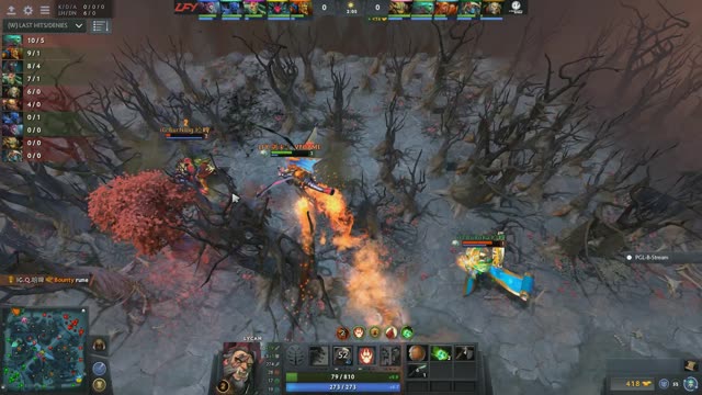 LFY.inflame takes First Blood on BurNIng!