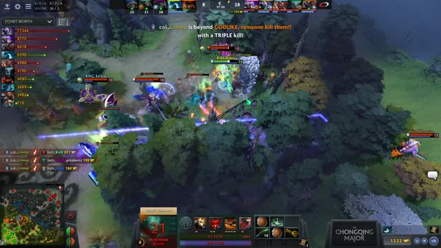 coL.Limmp's triple kill leads to a team wipe!