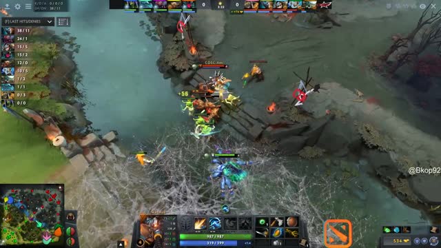 Radiant gets a kill!