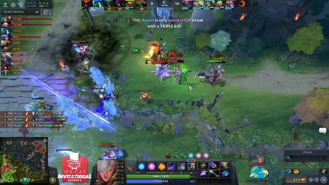 TNC.Raven gets a triple kill!