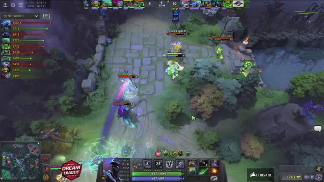 Secret.MidOne kills Newbee.kaka!