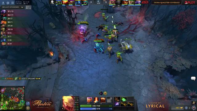 BurNIng kills LGD.Xz!