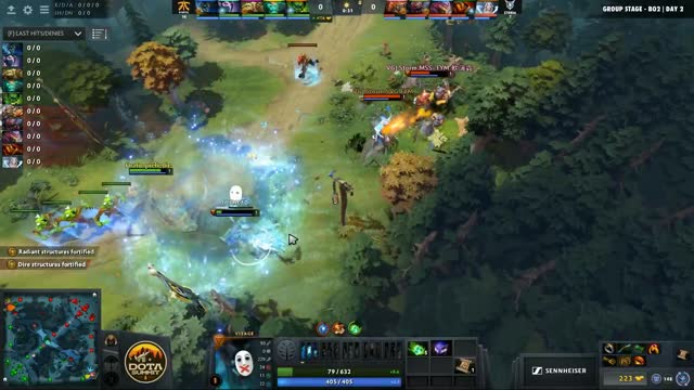 Sneyking takes First Blood on Fnatic.EternaLEnVy!