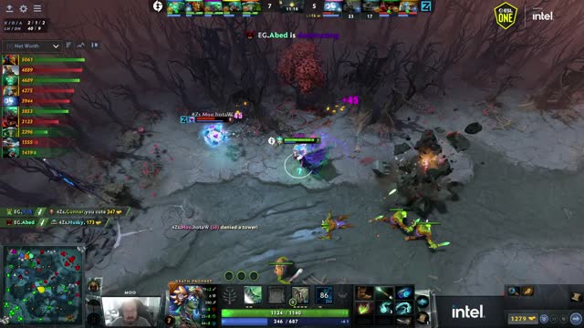 Arteezy gets two kills!