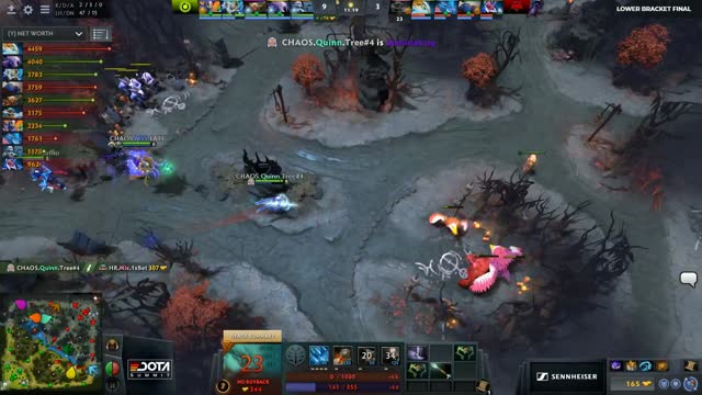 Newbee.CCnC gets a double kill!