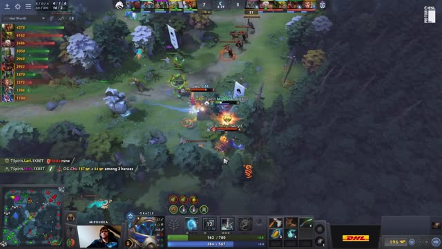 TSpirit and OG trade 1 for 1!
