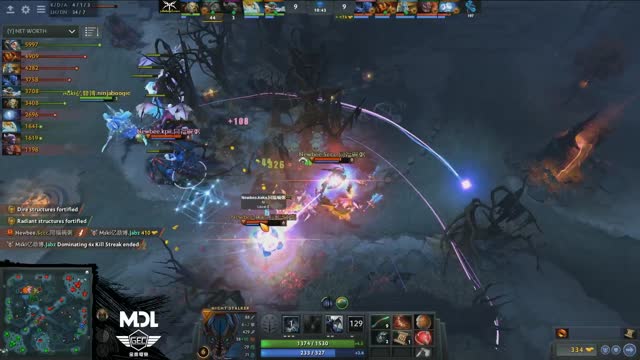 Newbee.Sccc gets a double kill!