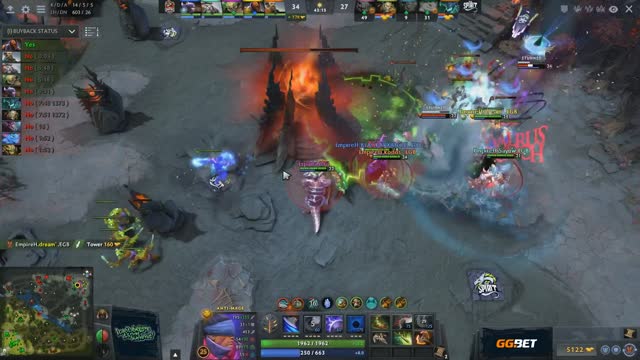 dream` gets a double kill!