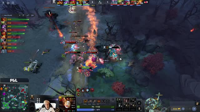 red2 kills Arteezy!