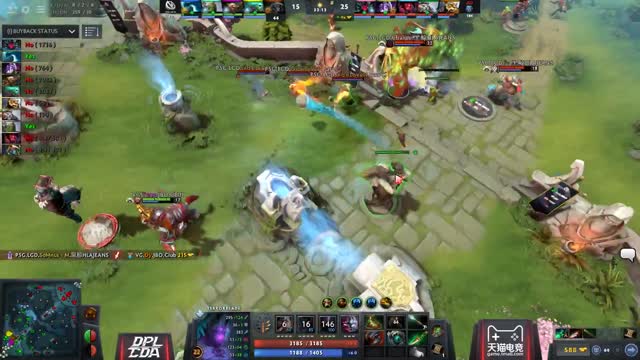 PSG.LGD.Maybe gets a double kill!