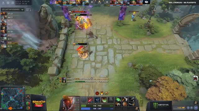 EG.Arteezy gets a double kill!