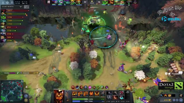 Gorgc gets a triple kill!