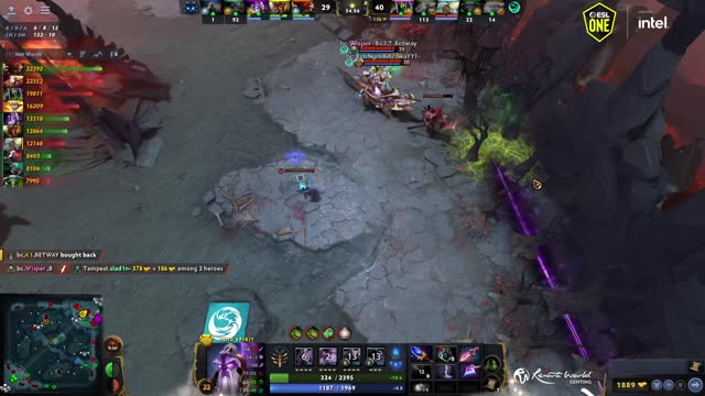 Wisper  gets a triple kill!