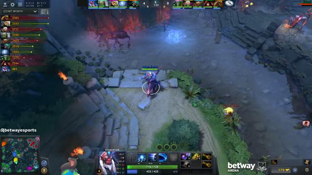 EG.Arteezy kills coL.Moo!