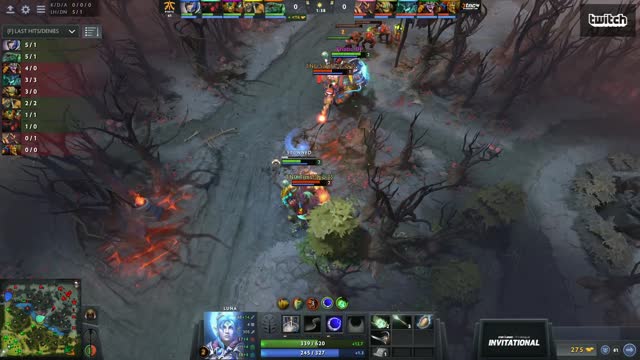 Fnatic.EternaLEnVy takes First Blood on TNC.Sam H!