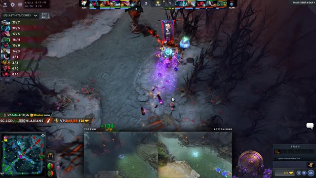 PSG.LGD.fy kills VP.RodjER!