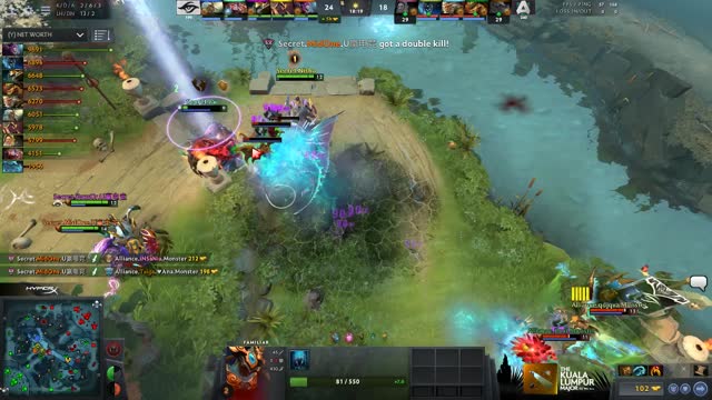 Secret.MidOne gets a triple kill!